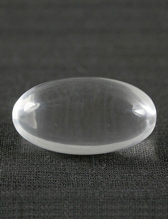Natural Certified Sphatik/Crystal Lingam weight- 50 grm